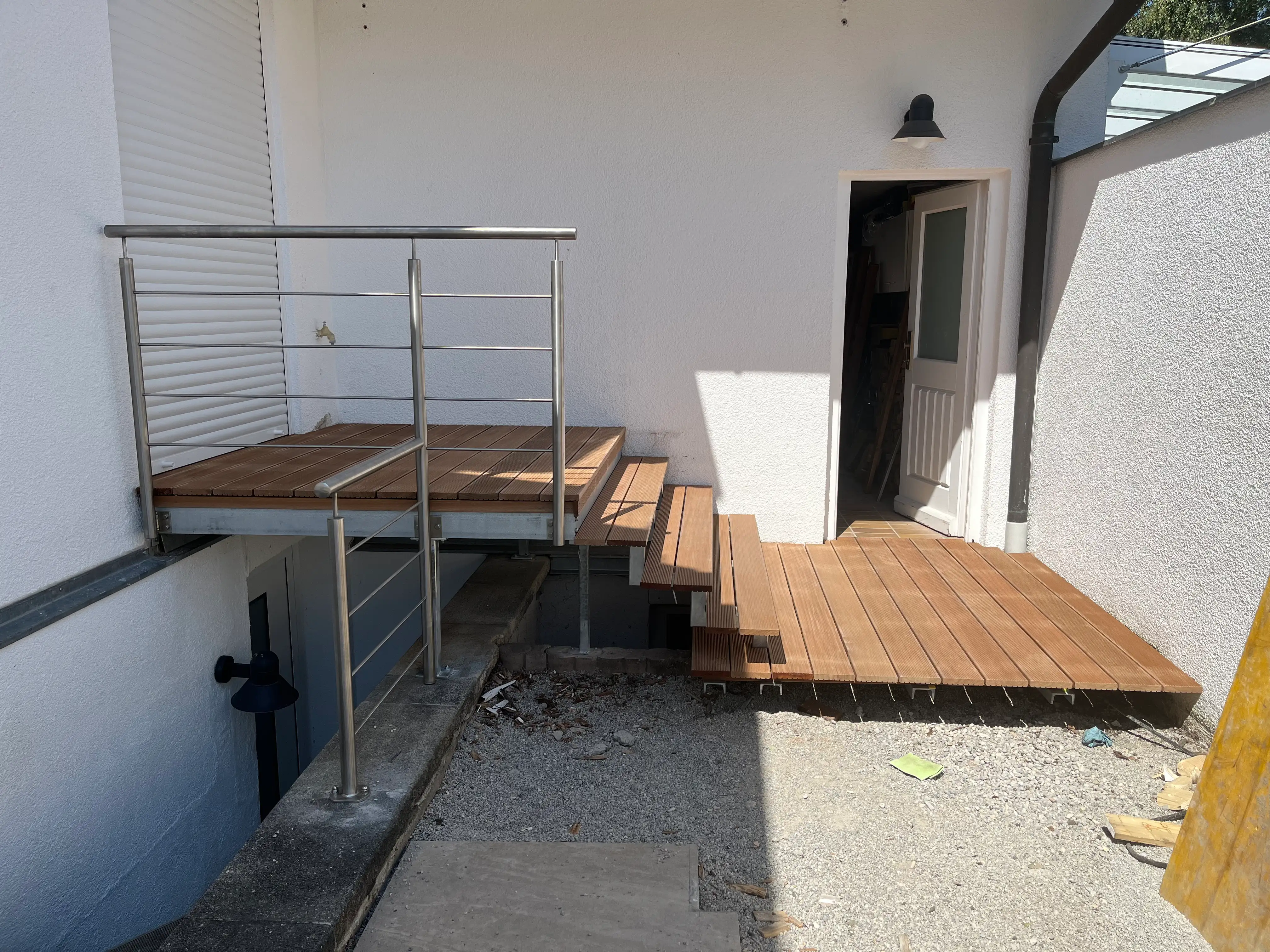 Pergola mit Lounge, Berg