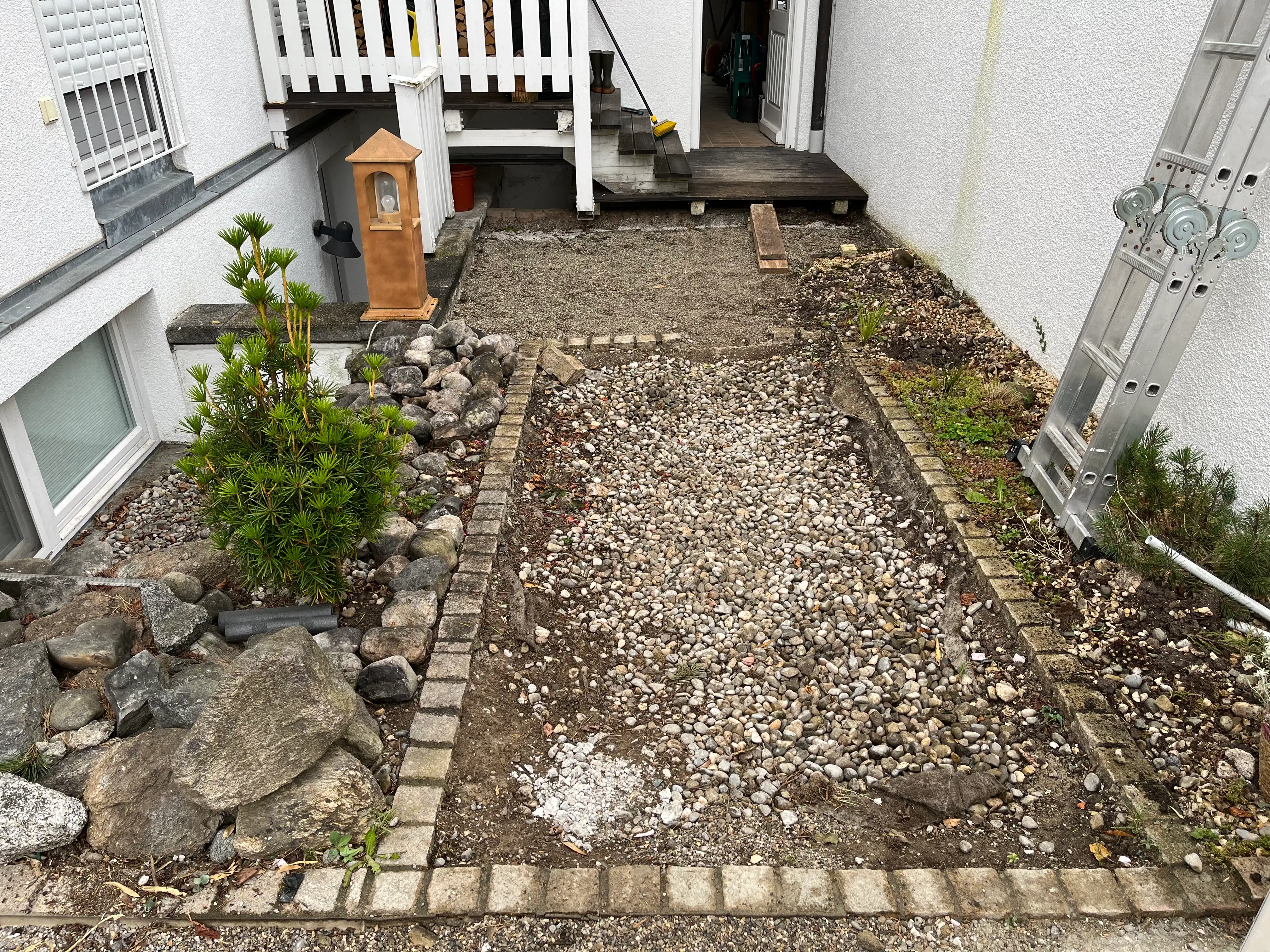 Pergola mit Lounge, Berg